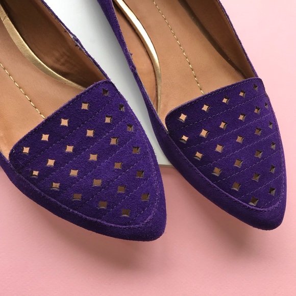 Dolce Vita Shoes - Dolce Vita Purple Cutout Flats